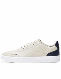 CARE OF by PUMA Women’s Leather Low-Top Trainers, Beige, US 7.5