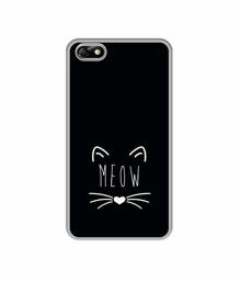 Amazon Brand - Solimo Designer Meow UV Printed Soft Back Case Mobile Cover for Huawei Honor 4X