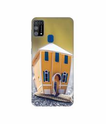 Amazon Brand - Solimo Designer Snail Hut 3D Printed Hard Back Case Mobile Cover for Samsung Galaxy M31