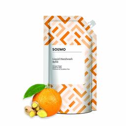 Amazon Brand - Solimo Handwash Liquid Refill, Orange Ginger - 750 ml