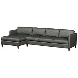 Amazon Brand – Stone & Beam Andover Modern Left Chaise Sofa Sectional, 126