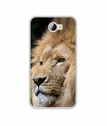 Amazon Brand - Solimo Designer Lion UV Printed Soft Back Case Mobile Cover for Huawei Honor Bee 4G