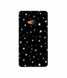 Amazon Brand - Solimo Designer Sperking Stars 3D Printed Hard Back Case Mobile Cover for Microsoft Lumia 535