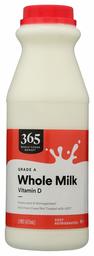 365 by Whole Foods Market, Grade A Whole Milk, 16 Fl Oz (Packaging May Vary)