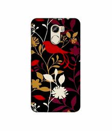 Amazon Brand - Solimo Designer Flower Bunch Pain On Cloth 3D Printed Hard Back Case Mobile Cover for Gionee X1