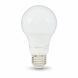 AmazonBasics Equivalent Dimmable, 10,000 Hour Lifetime, A19 LED Light Bulb (Renewed) 60.0W