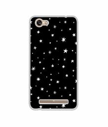 Amazon Brand - Solimo Designer Sperking Stars UV Printed Soft Back Case Mobile Cover for Lava A77