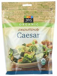 365 Everyday Value, Organic Croutons, Caesar, 4.5 oz