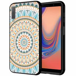 Amazon Brand - Solimo Designer Rangoli Printed Hard Back Case Mobile Cover for Samsung Galaxy A7 (2018) (D238)