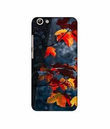 Amazon Brand - Solimo Designer Autumn Leaf 3D Printed Hard Back Case Mobile Cover for Vivo Y69