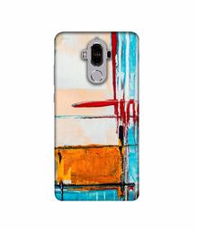 Amazon Brand - Solimo Designer Glass Paint 3D Printed Hard Back Case Mobile Cover for Huawei Mate 9