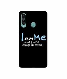 Amazon Brand - Solimo Designer Quotes 3D Printed Hard Back Case Mobile Cover for Samsung Galaxy M40