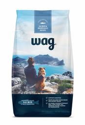 Amazon Brand – Wag Dry Dog Food, Salmon and Brown Rice, 5 lb Bag