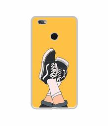 Amazon Brand - Solimo Designer Boy Shoes Pattern UV Printed Soft Back Case Mobile Cover for Gionee M7 Power