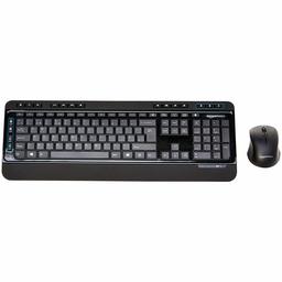 AmazonBasics Wireless Keyboard and Mouse Combo - Full Size - UK Layout (QWERTY)