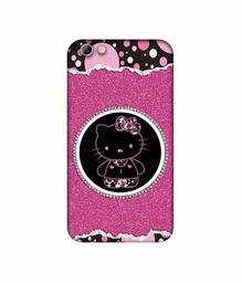 Amazon Brand - Solimo Designer Kitty with Glitter UV Printed Soft Back Case Mobile Cover for Oppo F3 Plus