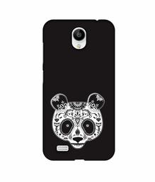 Amazon Brand - Solimo Designer Panda Illustrator 3D Printed Hard Back Case Mobile Cover for Vivo Y21L