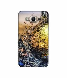 Amazon Brand - Solimo Designer Water Drop Reflection 3D Printed Hard Back Case Mobile Cover for Samsung Galaxy J2 Prime