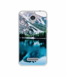 Amazon Brand - Solimo Designer Lake Mountain UV Printed Soft Back Case Mobile Cover for Panasonic Eluga i2 Active