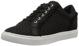 The Fix Amazon Brand Tinsley Frayed Silk Tenis para Mujer, Negro, 7 B US