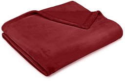 AmazonBasics Plush Velvet Throw, 168 cm x 229 cm PARENT