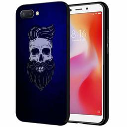 Amazon Brand - Solimo Designer Beard Skull Printed Hard Back Case Mobile Cover for Xiaomi Redmi 6A (D1189)