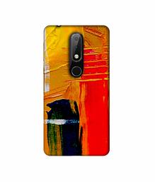 Amazon Brand - Solimo Designer Randam Multicolor Fall 3D Printed Hard Back Case Mobile Cover for Nokia 6.1 Plus