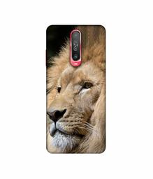 Amazon Brand - Solimo Designer Lion 3D Printed Hard Back Case Mobile Cover for Poco X2 / Mi Redmi K30