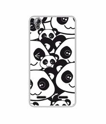 Amazon Brand - Solimo Designer Panda Texture UV Printed Soft Back Case Mobile Cover for Lenovo A6000