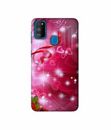 Amazon Brand - Solimo Designer Love 3D Printed Hard Back Case Mobile Cover for Samsung Galaxy M21 / M30s