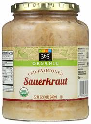 365 Everyday Value, Organic Sauerkraut, 32 fl oz