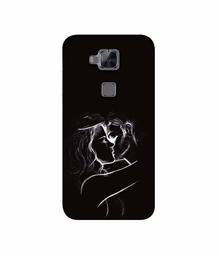 Amazon Brand - Solimo Designer Kissing Couple 3D Printed Hard Back Case Mobile Cover for Huawei G8