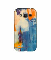 Amazon Brand - Solimo Designer Multicolor Brush Texture 3D Printed Hard Back Case Mobile Cover for Samsung Galaxy Core Prime