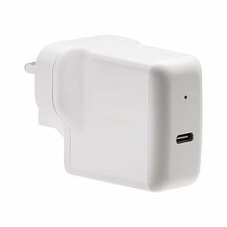 AmazonBasics 30W One-Port Power Delivery 3.0 Type-C Wall Charger, UK/White