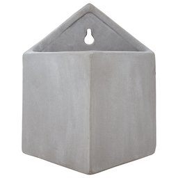 Amazon Brand – Rivet Pyramid-Shaped Wall Planter, 7.5