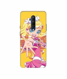 Amazon Brand - Solimo Designer Singing Girl Vector 3D Printed Hard Back Case Mobile Cover for OnePlus 7T Pro