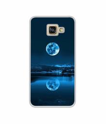 Amazon Brand - Solimo Designer Moon Pattern Print UV Printed Soft Back Case Mobile Cover for Samsung Galaxy A5 (2016)