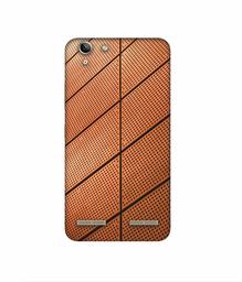 Amazon Brand - Solimo Designer Leather Texture 3D Printed Hard Back Case Mobile Cover for Lenovo Vibe K5 Plus