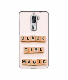 Amazon Brand - Solimo Designer Black Girl Magic 3D Printed Hard Back Case Mobile Cover for Coolpad Cool1 Dual