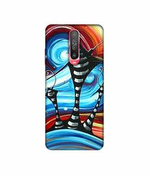 Amazon Brand - Solimo Designer Abstarct Texture 3D Printed Hard Back Case Mobile Cover for Poco X2 / Mi Redmi K30