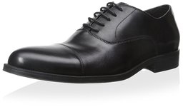 Franklin & Freeman Men's Davis Cap Toe Oxford, Black, 8.5 M