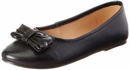 Amazon Brand - Symbol Women's Black Ballet Flats-6 UK (39 EU) (9 US) (SYM-WS-005)