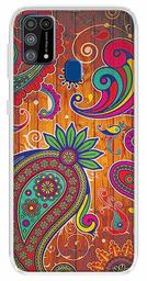 Amazon Brand - Solimo Designer Multicolor Design Pattern Printed Soft Back Case Mobile Cover for Samsung Galaxy M31