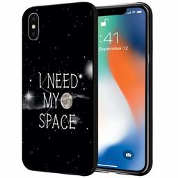 Amazon Brand - Solimo Designer I Need My Space Printed Hard Back Case Mobile Cover for Apple iPhone X/Xs (D1154)