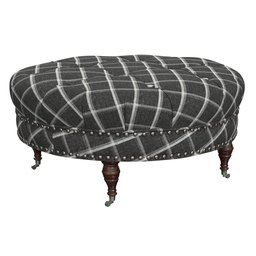 Amazon Brand – Stone & Beam Janelle Button Tufted Ottoman, 37