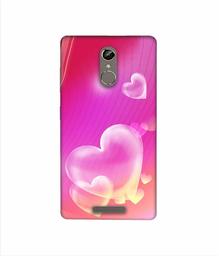 Amazon Brand - Solimo Designer Heart Abstract 3D Printed Hard Back Case Mobile Cover for Gionee S6s