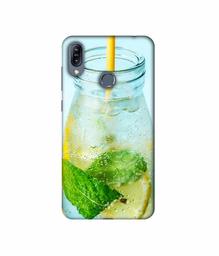 Amazon Brand - Solimo Designer Lemon Juice 3D Printed Hard Back Case Mobile Cover for Asus Zenfone Max (M2) ZB633KL