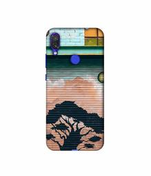 Amazon Brand - Solimo Designer Tree Painting 3D Printed Hard Back Case Mobile Cover for Xiaomi Redmi Note 7 Pro