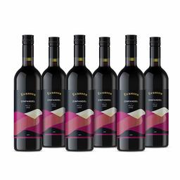 Evansea Red Wine Zinfandel, California (6x75cl)