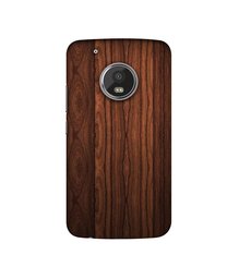 Amazon Brand - Solimo Designer Wooden Texture UV Printed Soft Back Case Mobile Cover for Motorola Moto G5 Plus